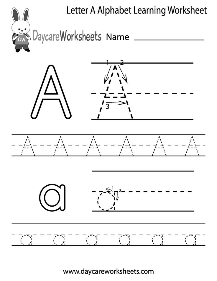 printable letters for preschoolers