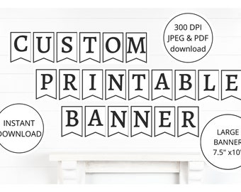 printable letters free for banners