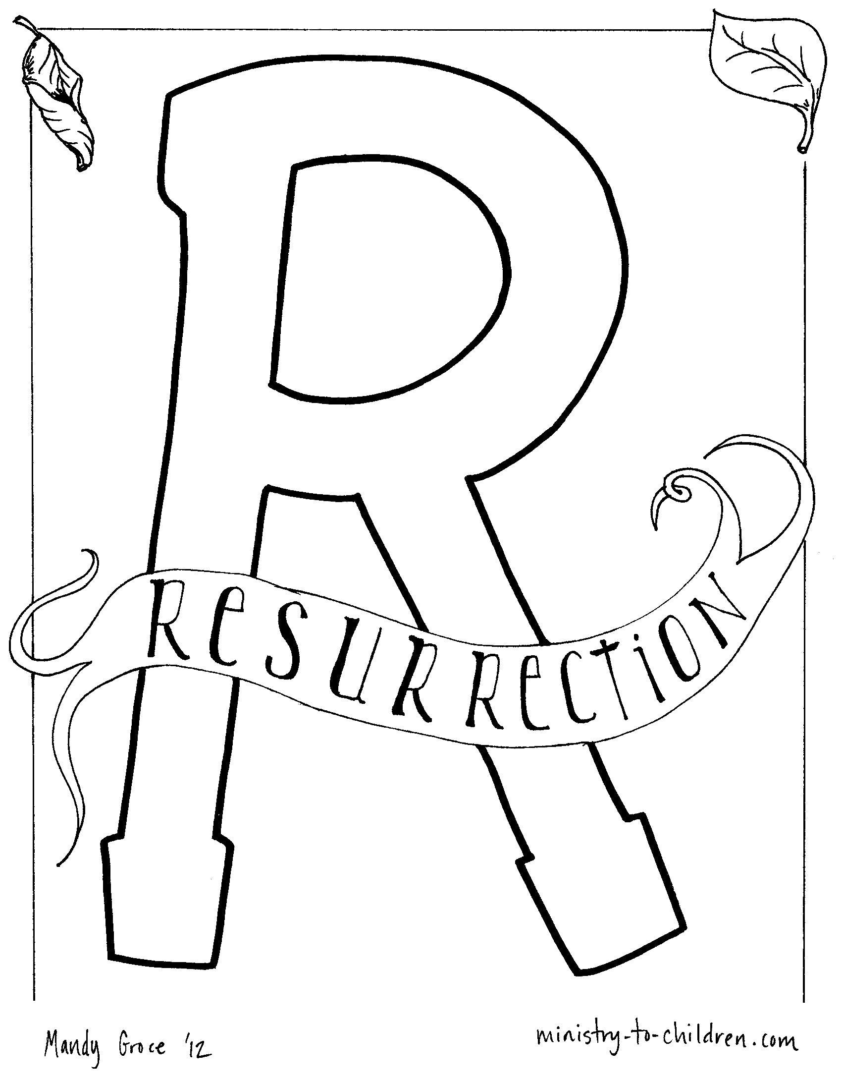 printable letters sunday school
