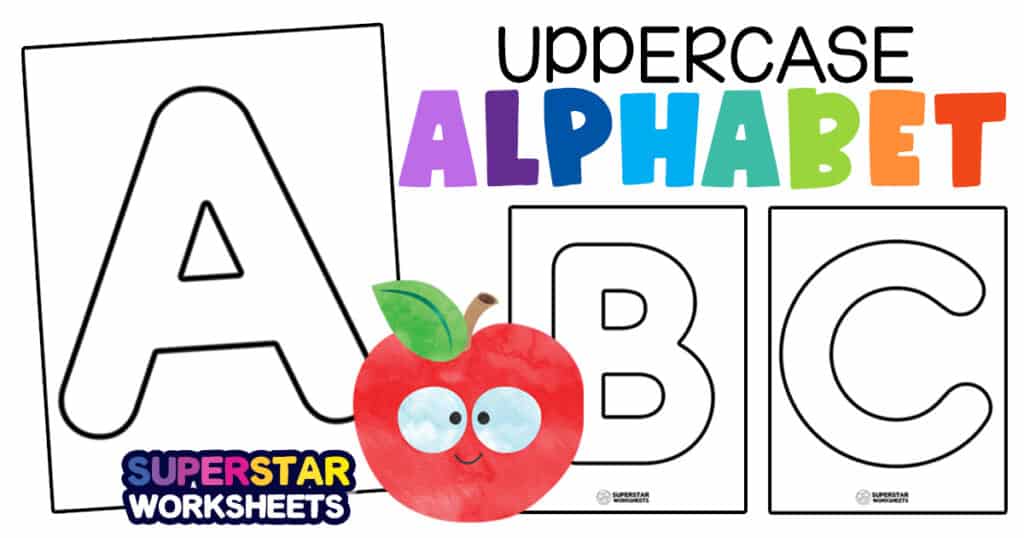 Printable Alphabet Uppercase Letters -Worksheets Library