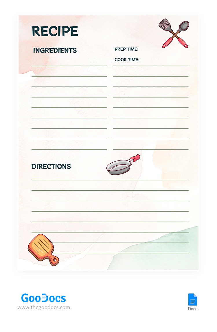 printable light recipes