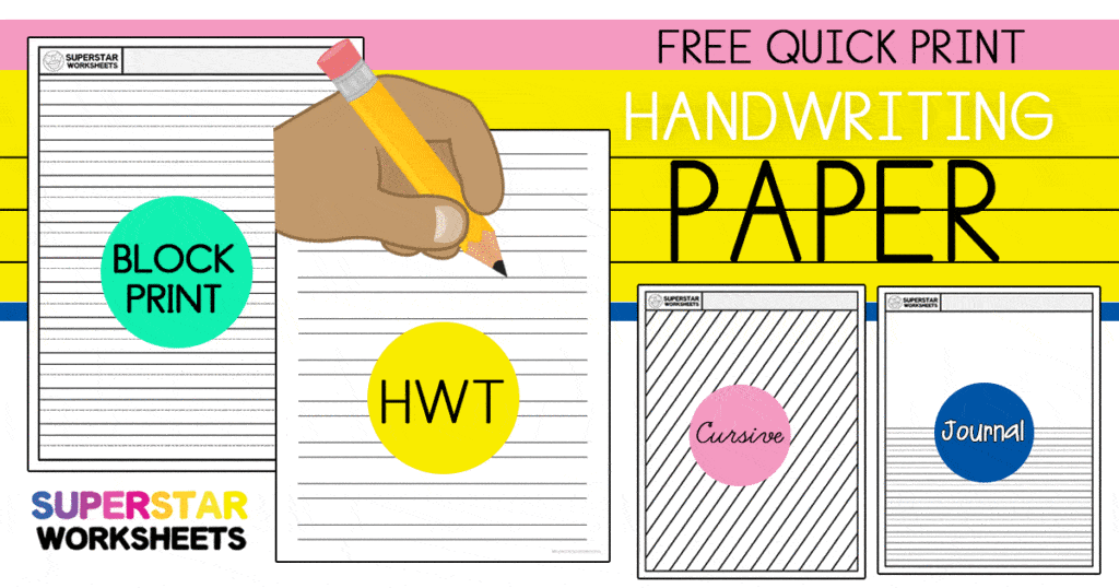 Handwriting Worksheets -Worksheets Library