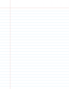 Free Lined Paper Template | Instant Download | No Registration
