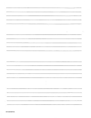 MANUSCRIPT STAFF PAPER