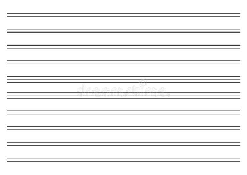 printable lined music paper