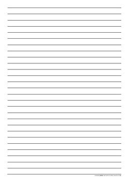 FREE Lined Paper | Teaching Essentials | davlae Resources
