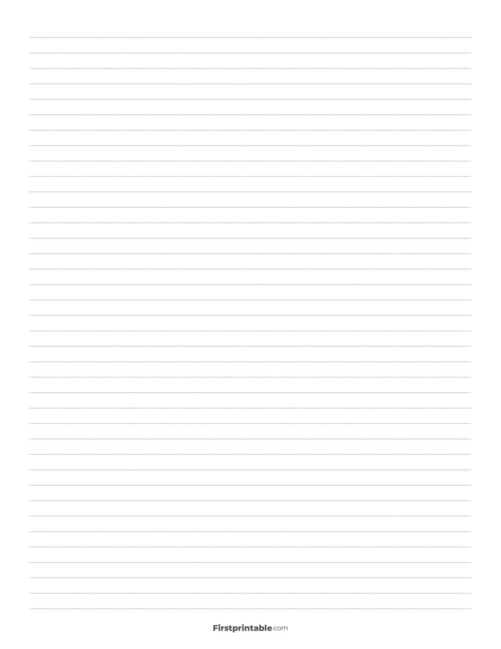 How Many Lines On A Lined Paper