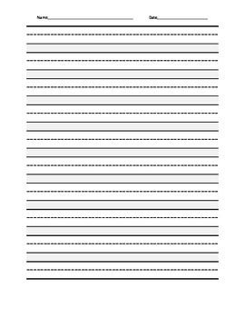 printable lined paper free