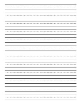 printable lined paper grade 2