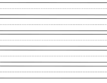 printable lined paper landscape orientation