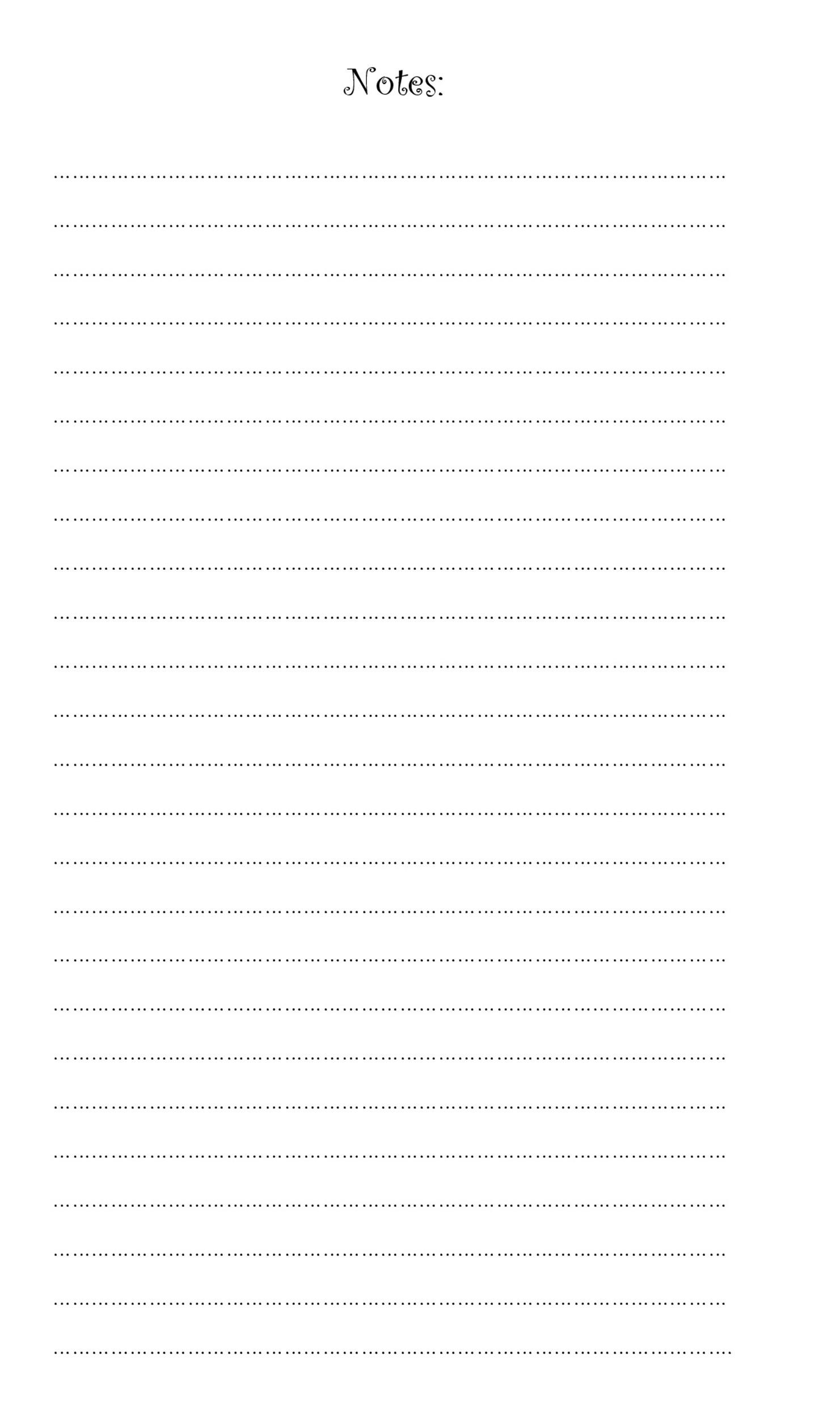 32 Printable Lined Paper Templates ᐅ TemplateLab