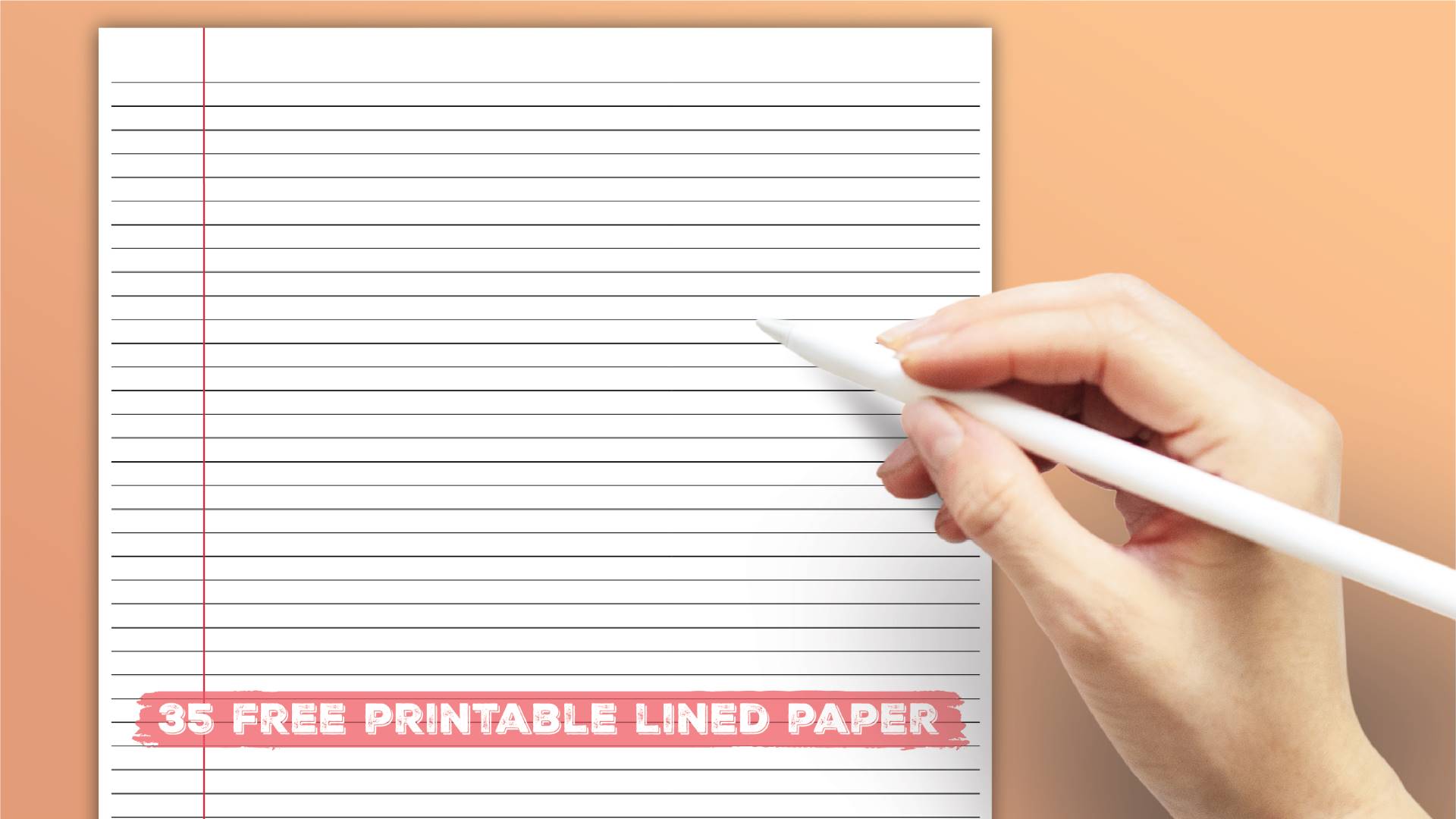 printable lined paper no download