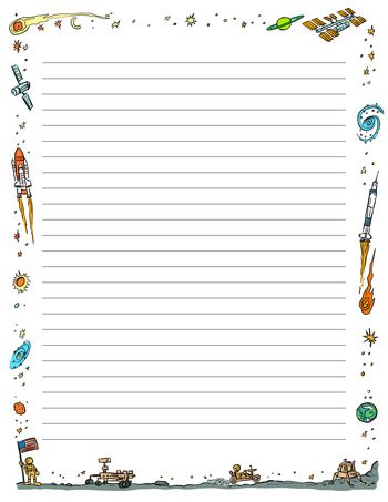 Printable Lined Paper | Creative Templates - Tims Printables