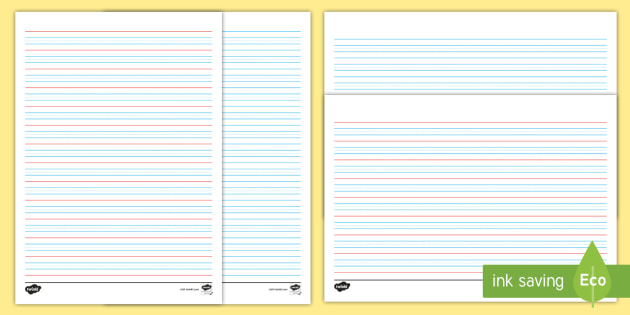 Year 3/4 Handwriting Lines (teacher made) - Twinkl
