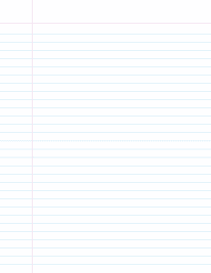 Free Lined Paper Template | Instant Download | No Registration