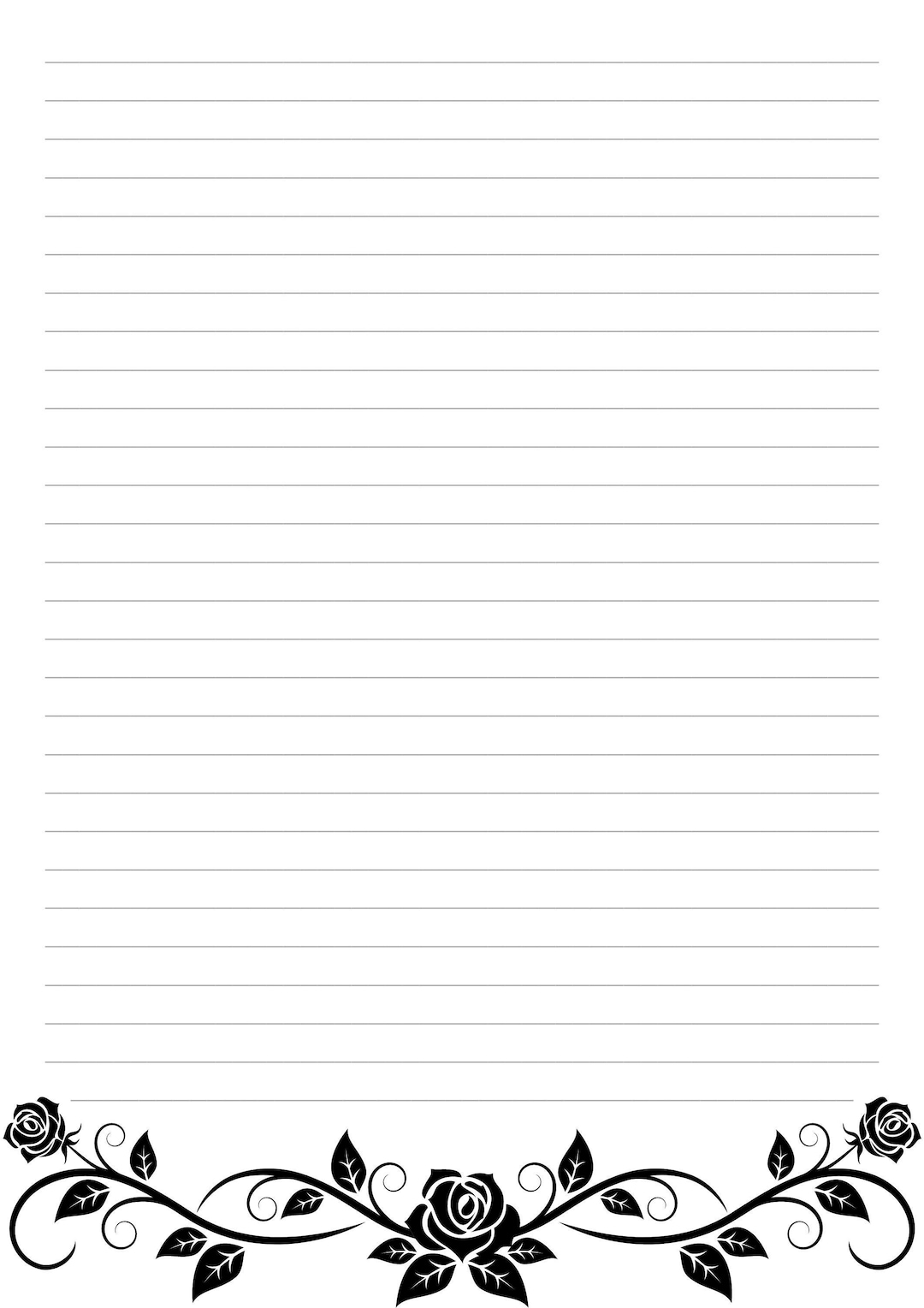 Free Printable Lined Paper With Blank Border Download Free Printable 