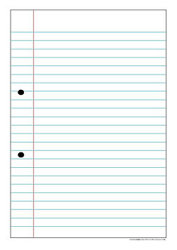 printable lined paper with border pdf