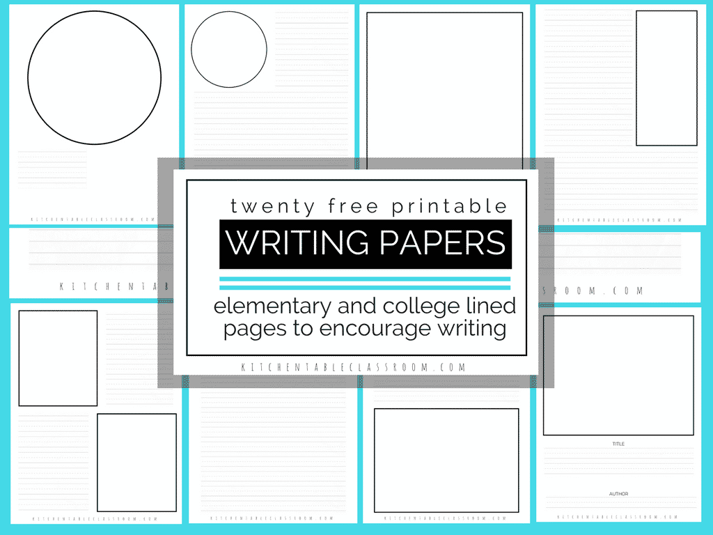 printable lined printing paper
