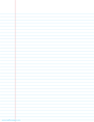 Lined Paper PDF - Madisons Paper Templates