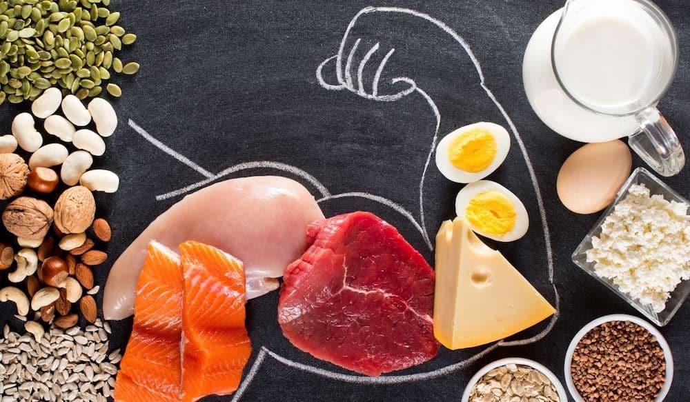 High protein foods chart [with printable PDF] | The Nutrition Junky