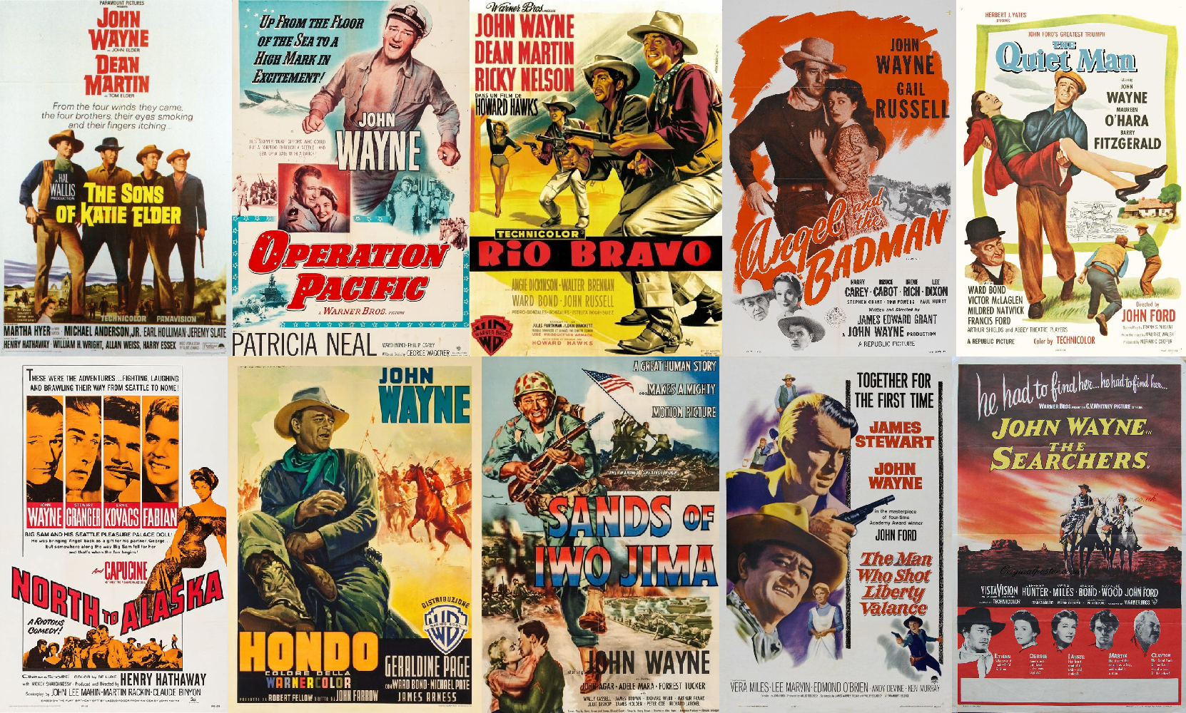 Hamlettes Soliloquy: My Ten Favorite John Wayne Movies