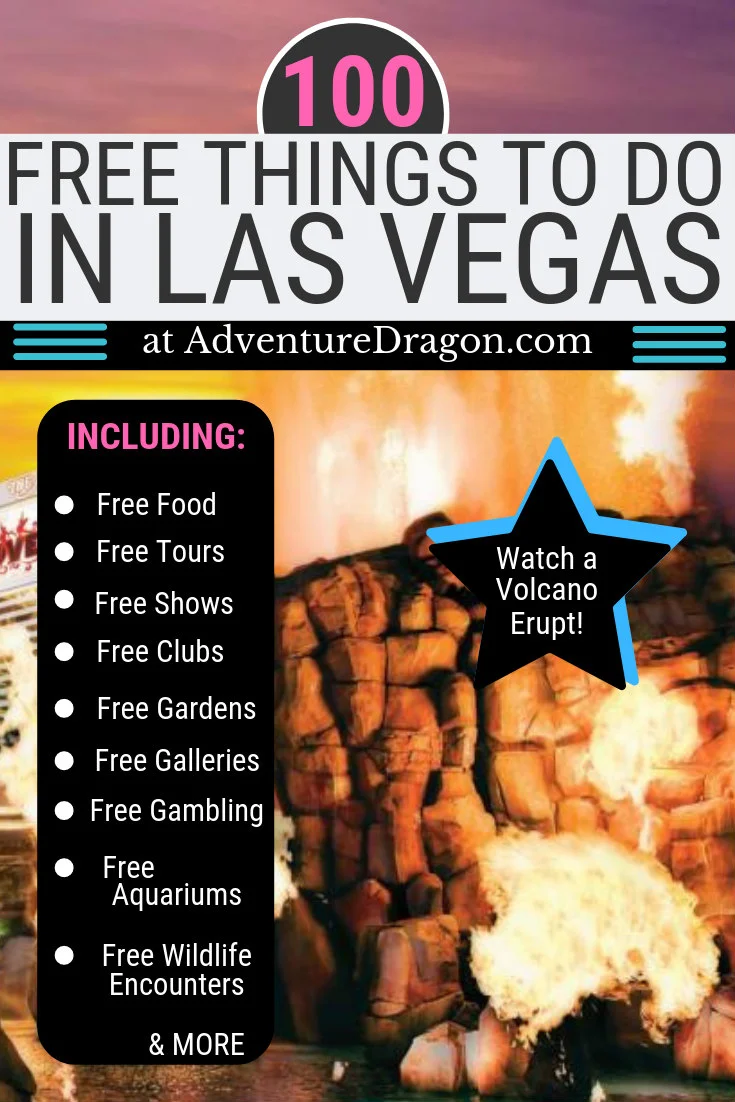 100 Free Things to do in Las Vegas - Adventure Dragon