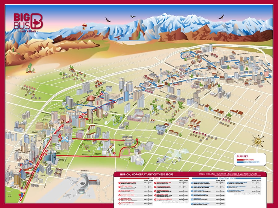 printable list of things to do in las vegas