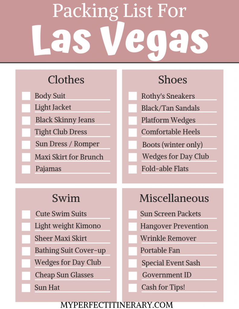 printable list of things to do in las vegas