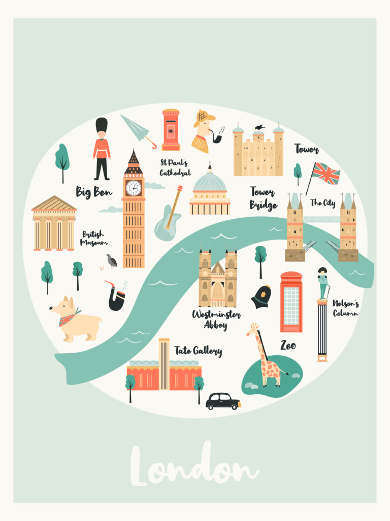 printable list of things to do in london