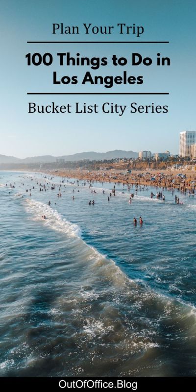 printable list of things to do in los angeles