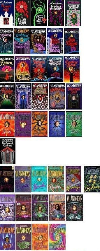 printable list of vc andrews books