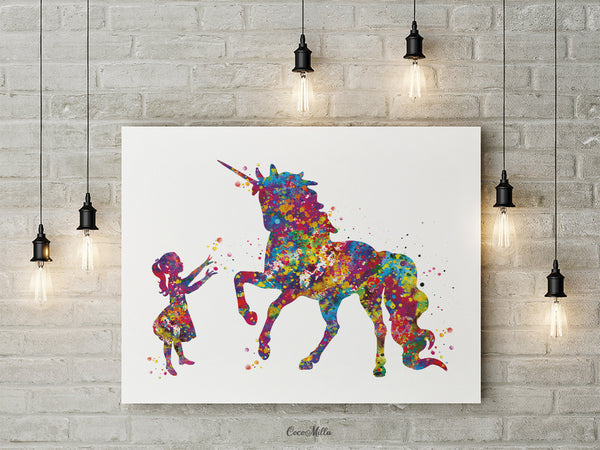 printable little girl wall art