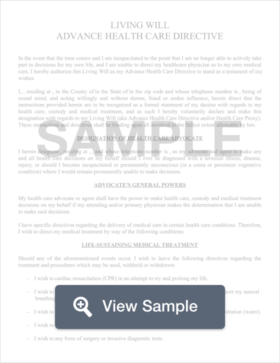 Printable Living Will Form New York | US Legal Forms