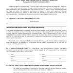 Download New Jersey Living Will Form - Advance Directive | PDF ...