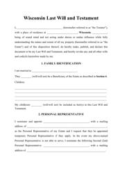 printable living will wisconsin