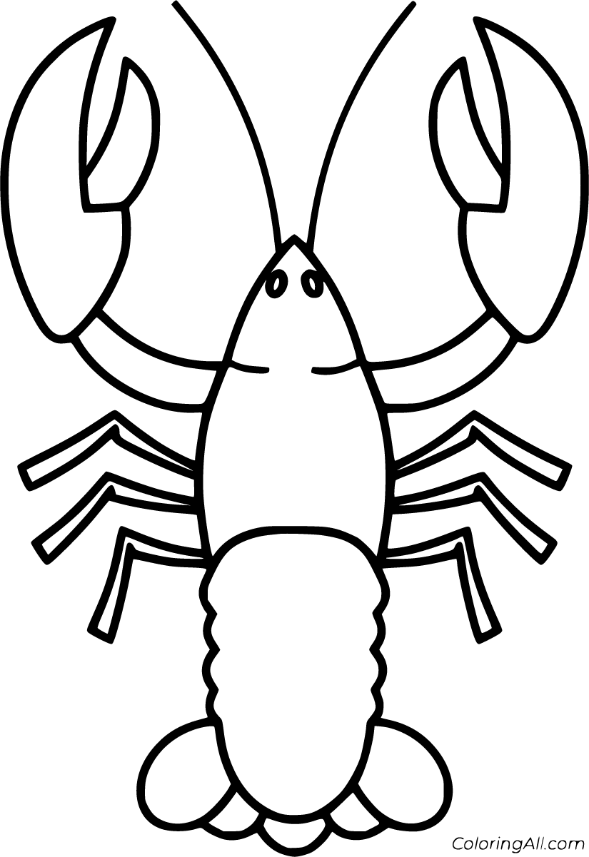 Lobster Coloring Pages