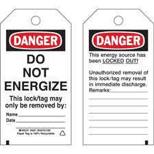 Lockout Tags - Brady Part: 133561 | Brady | BradyID.com