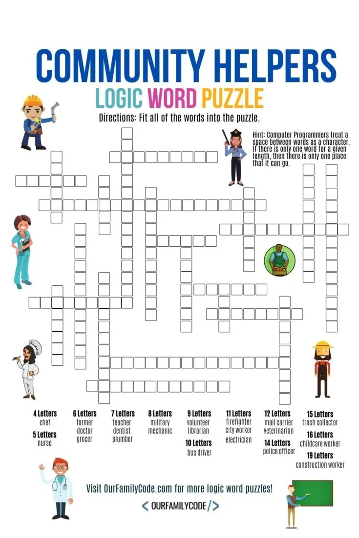 printable logic puzzles for students