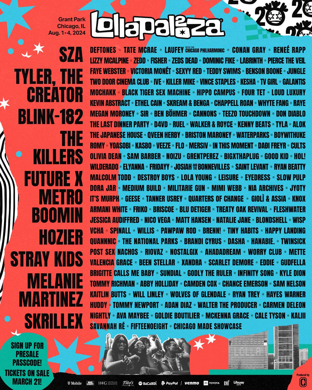 printable lollapalooza schedule
