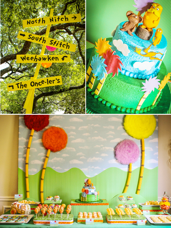 An Incredible Lorax Inspired Birthday Party - Party Ideas | Party ...