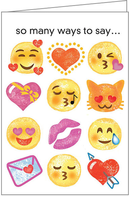 printable love emojis