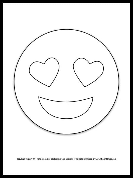 printable love emojis