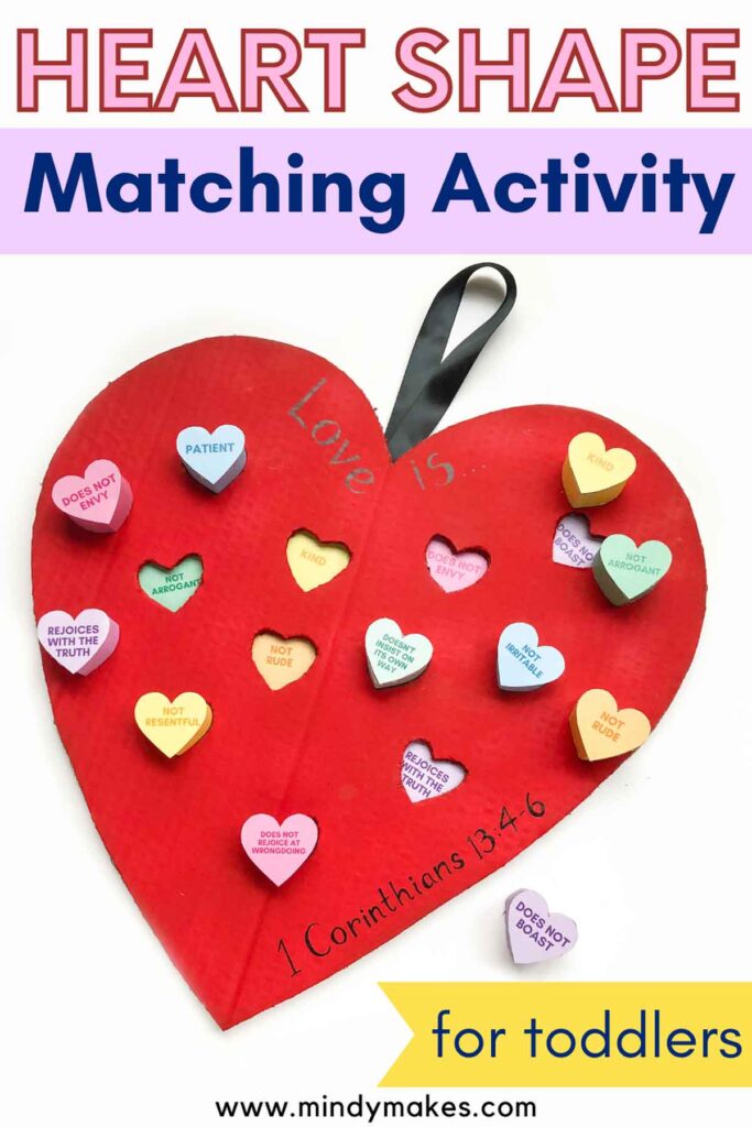A Fun Heart Shape Activity for Preschoolers on Love (Free ...