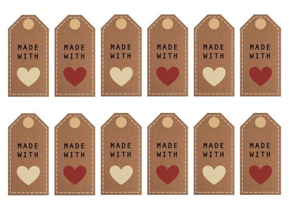 made with love printables | Printables, Templates and Fonts...Oh ...