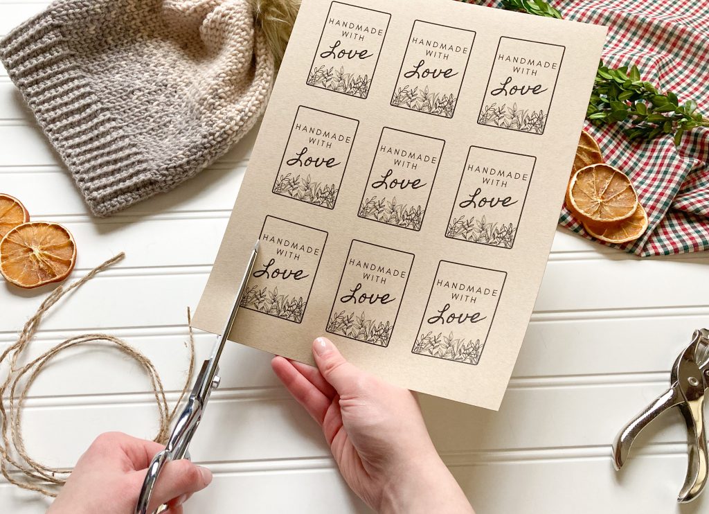 Sewn With Love Free Printable Gift Tags (3 PDFs) | AllFreeSewing.com