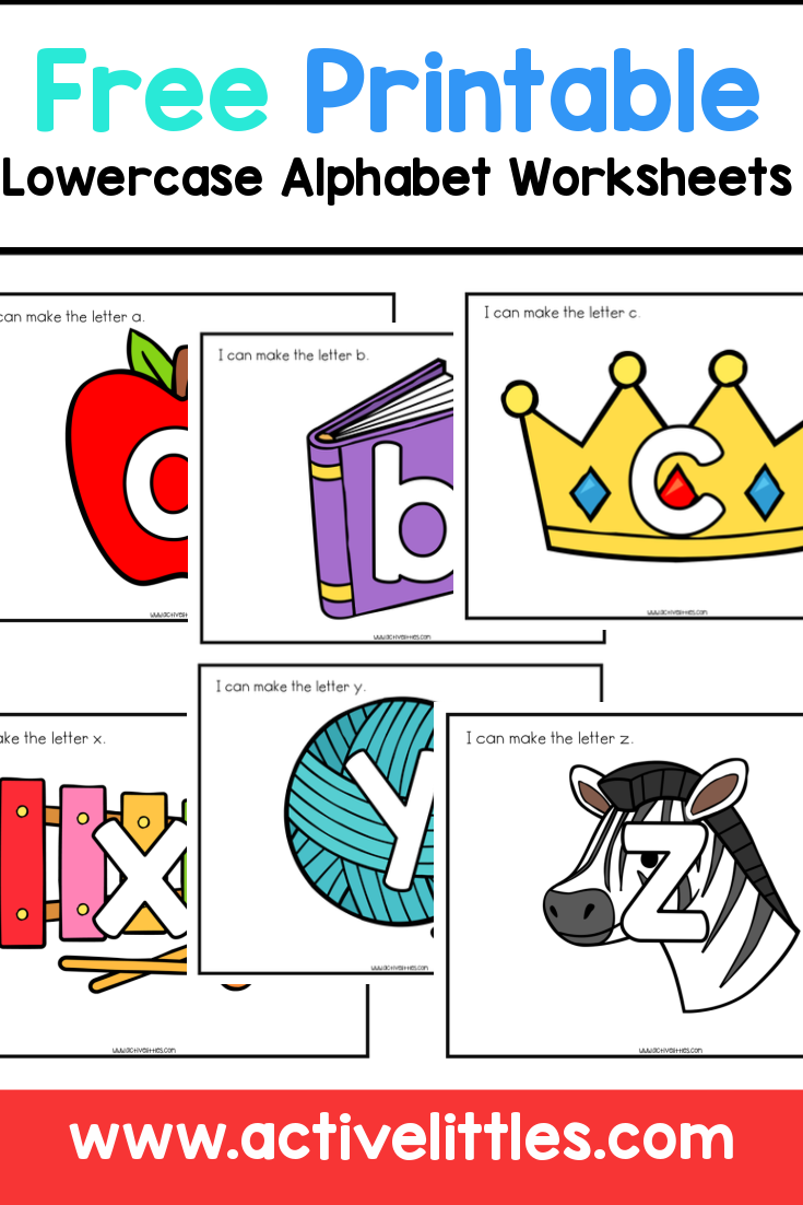 Alphabet Writing Worksheets Lowercase -Worksheets Library