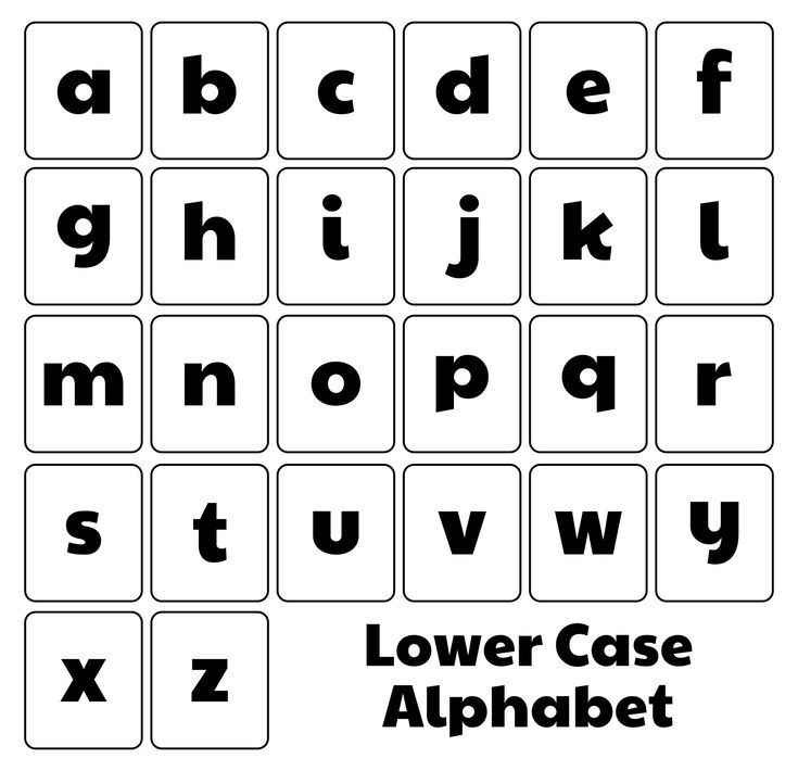Alphabet Letters Font - 6 Free PDF Printables | Printablee