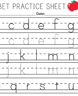 9 Free Printable Handwriting Worksheets | Bostitch Office