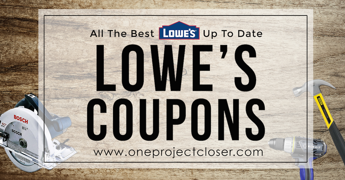 Lowes Coupons, Sales, Coupon Codes, 10% Off