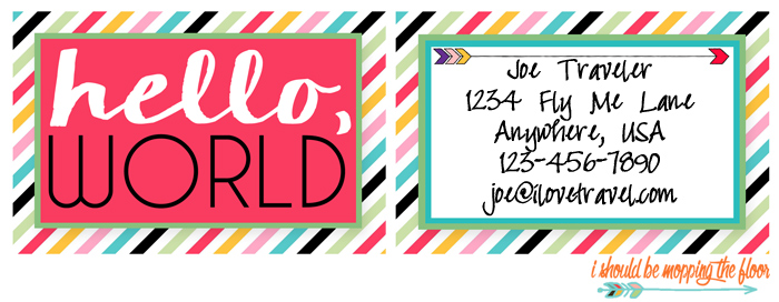 printable luggage tags pdf
